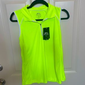 Slazenger Sleeveless Golf Polo NEW Size M